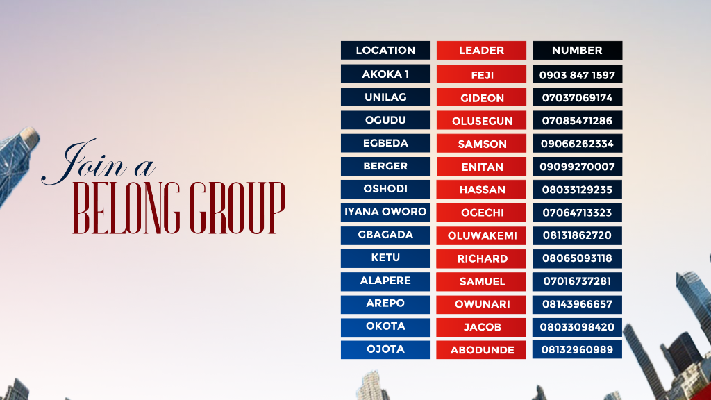Belong Group Locations and Contacts