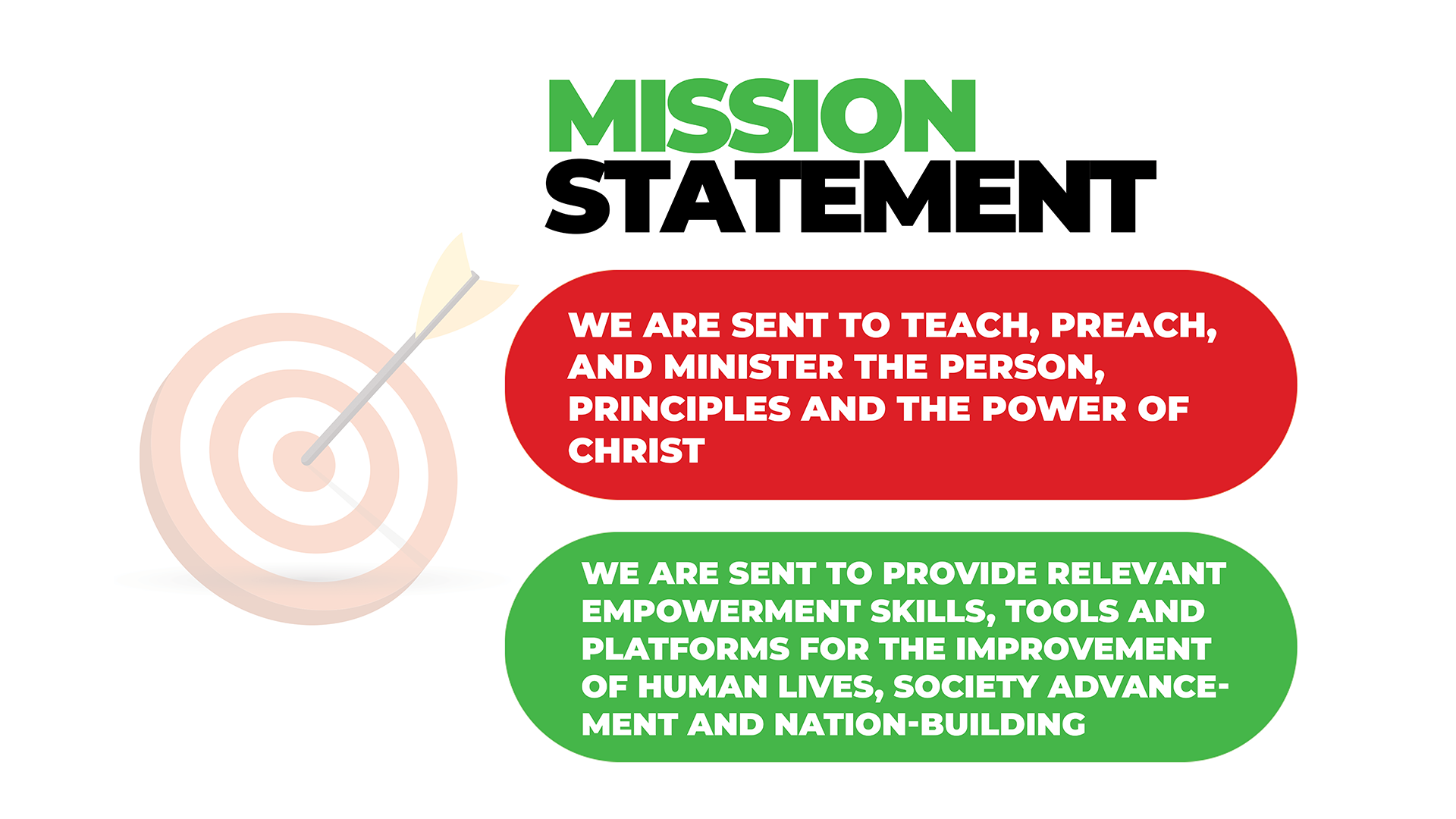 Mission Statement Flyer